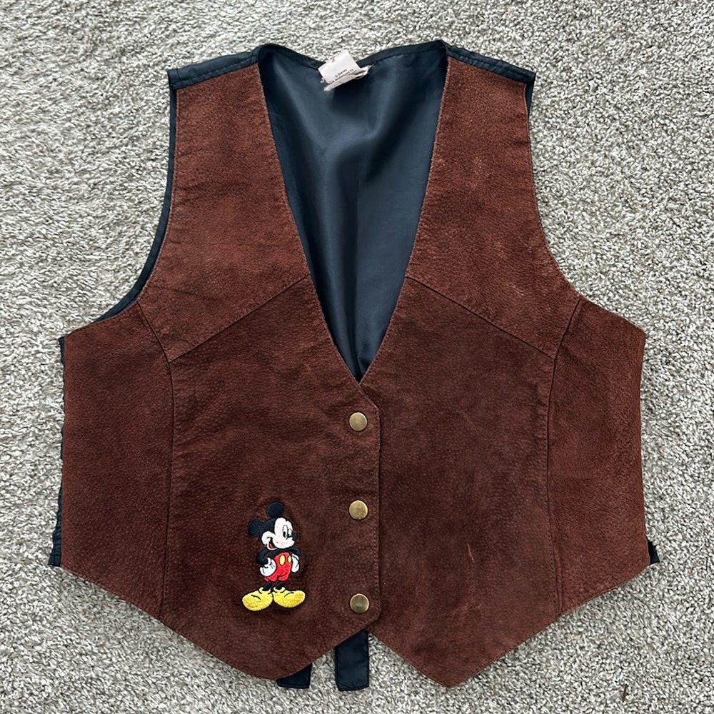Vintage Disney Mickey Mouse Vest